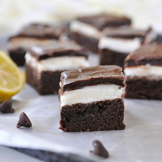 LEMON BROWNIES