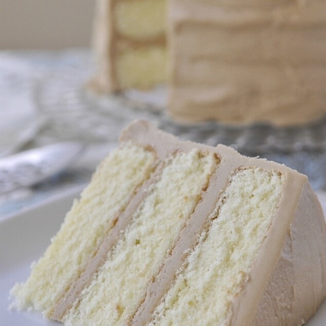 Caramel Cake - it's all in the frosting!