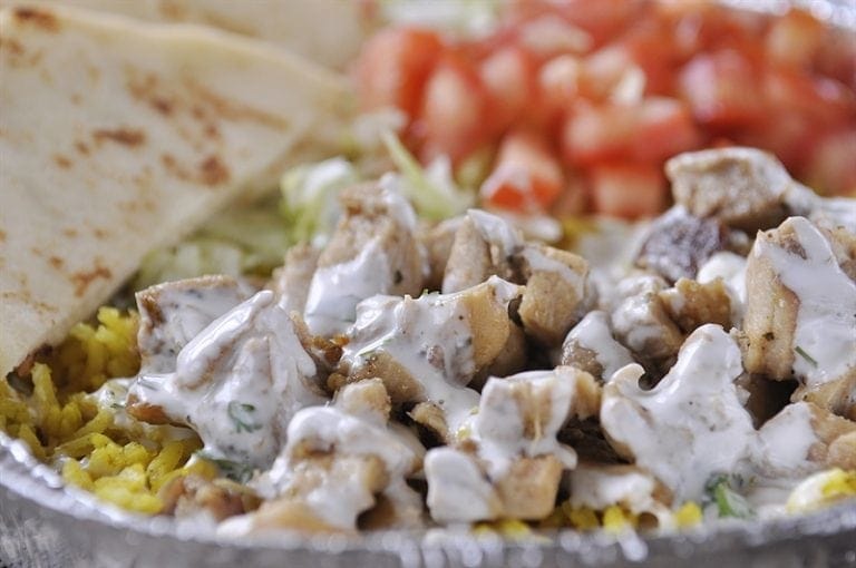 Halal Chicken and Rice Recipe from Leigh Anne Wilkes