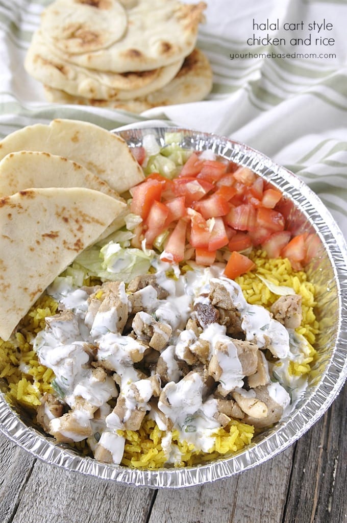 Halal Cart Style Chicken and Rice