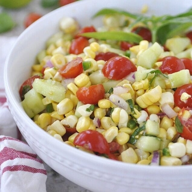 Cherry Tomato Corn Salad