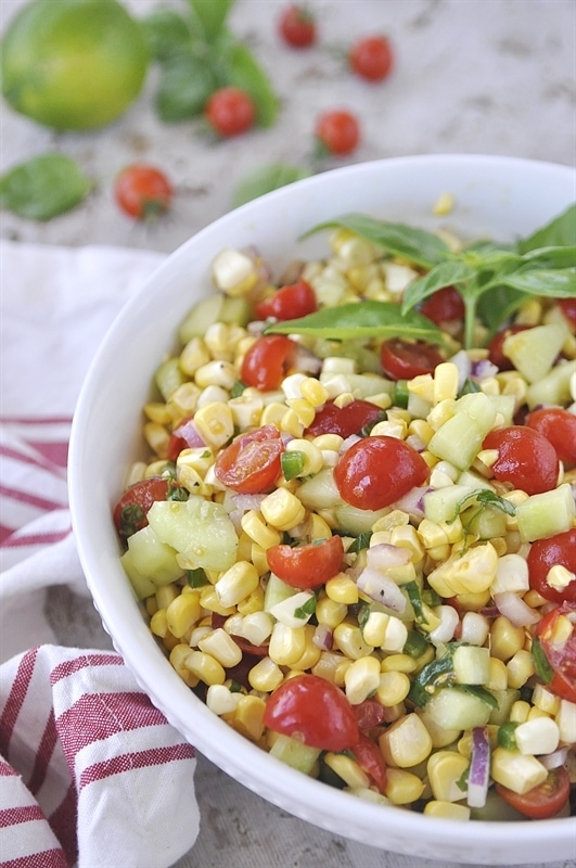 Cherry Tomato Corn Salad