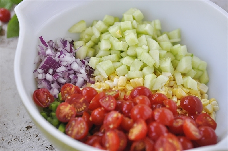 Cherry Tomato Corn Salad