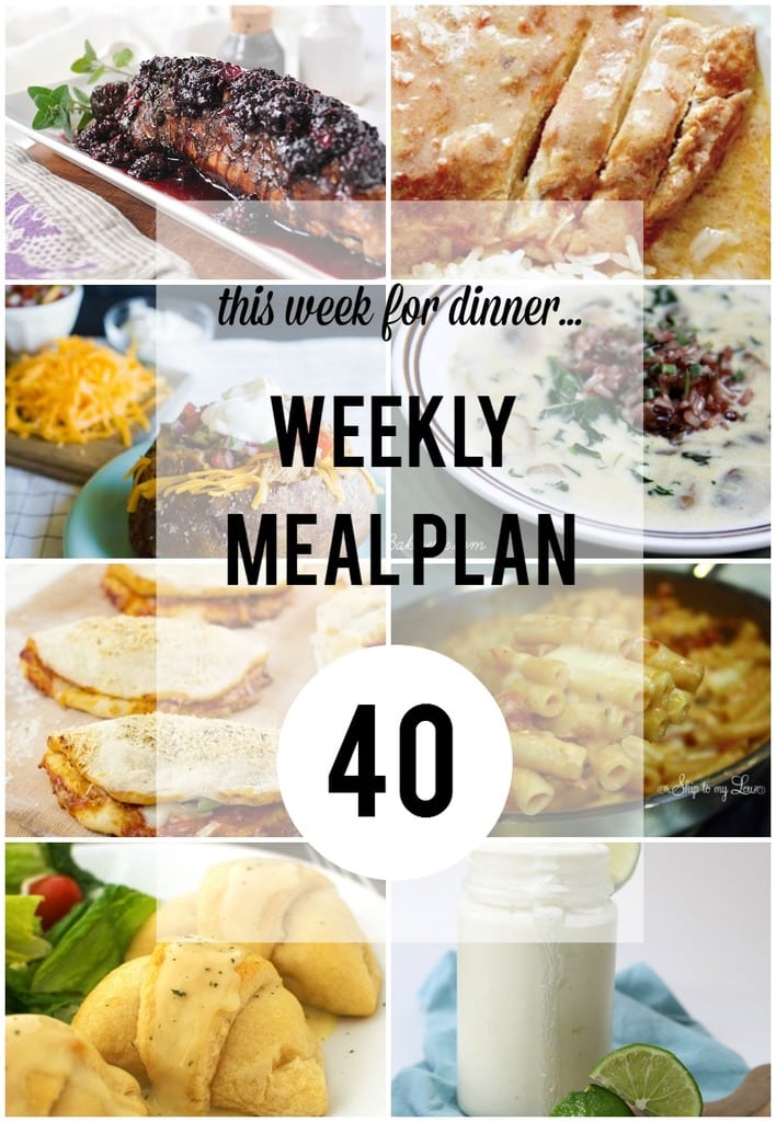 Weekly Meal Plan 40