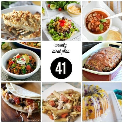 Weekly Meal Plan 41 FB