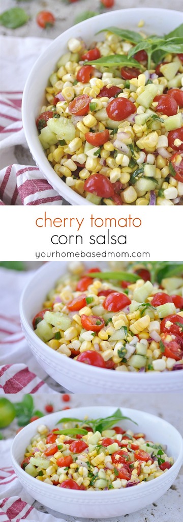 cherry tomato corn salsa C