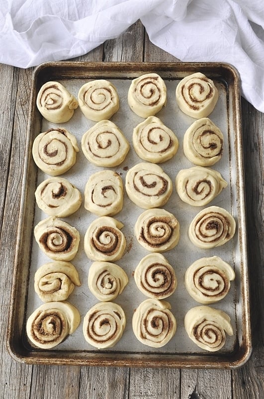 Amish Cinnamon Rolls with Caramel Frosting