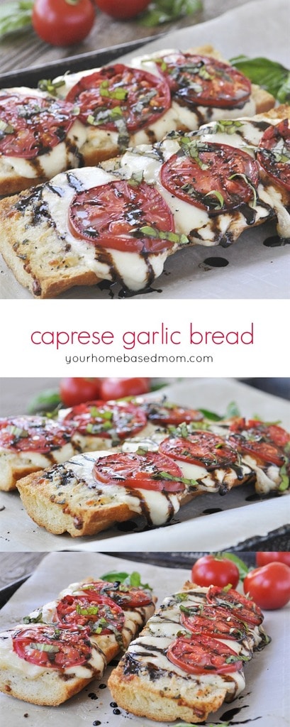 Caprese Garlic Bread