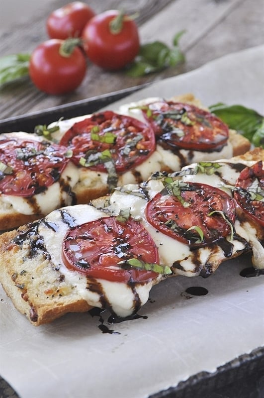 Caprese Garlic Bread