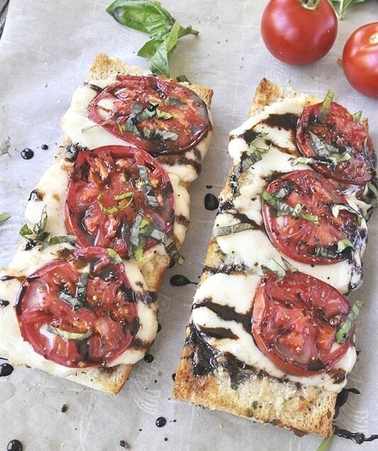 Caprese Garlic Bread