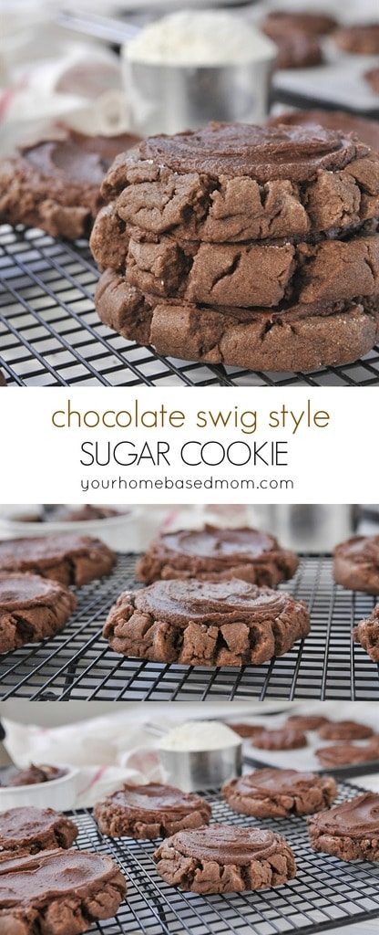 Swig Style Chocolate Sugar Cookies
