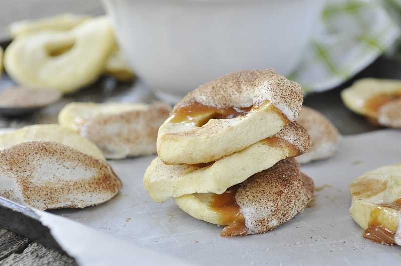 Apple Pie Caramel Apple Slices