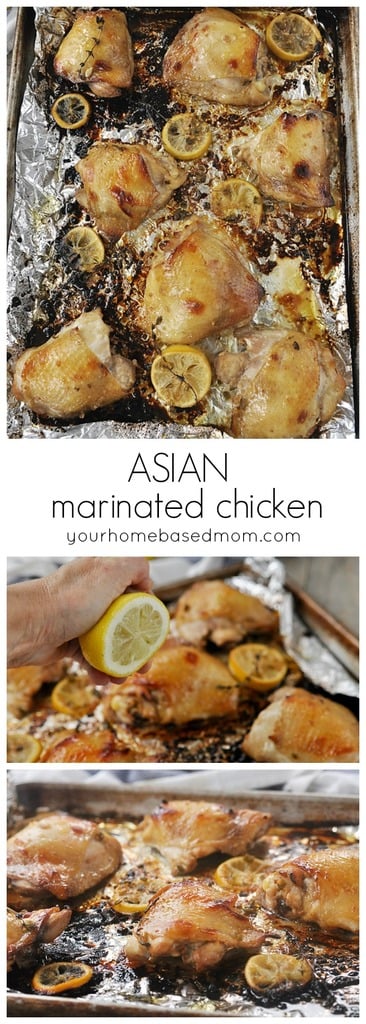 Asian Marinated Chicken will quickly become a family favorite.