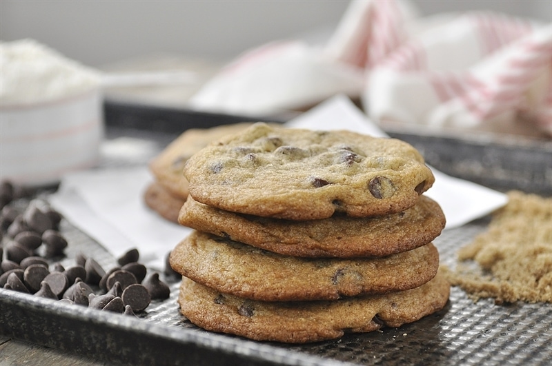 Bakery Style Chocolate Chip Cookies