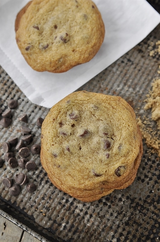 Bakery Style Chocolate Chip Cookies