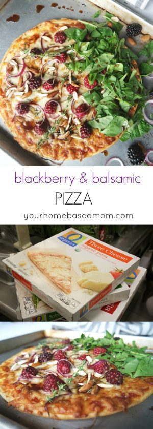 Blackberry and Balsamic Pizza