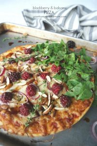 Blackberry and Balsamic Pizza
