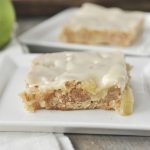 Apple Sheet Cake with Maple Frosting