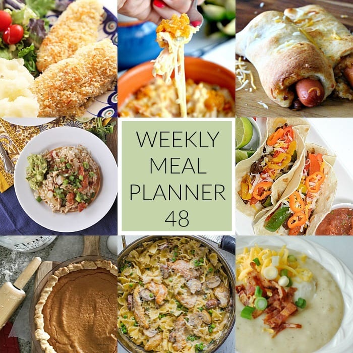 What's For Dinner | Weekly Menu 48 | Your Homebased Mom