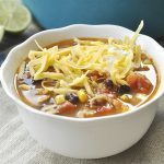 Fiesta Turkey SOup - the perfect solution to leftover turkey