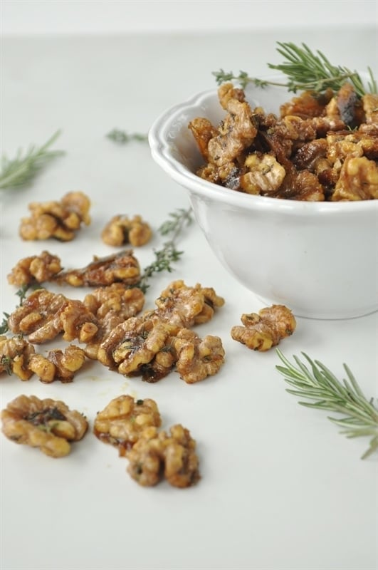 Rosemary & Thyme Candied Walnuts