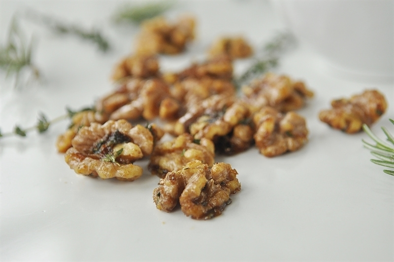 Rosemary & Thyme Candied Walnuts