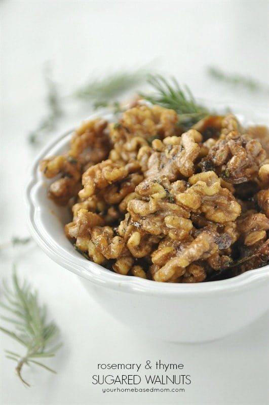 Rosmary & Thyme Candied Walnuts