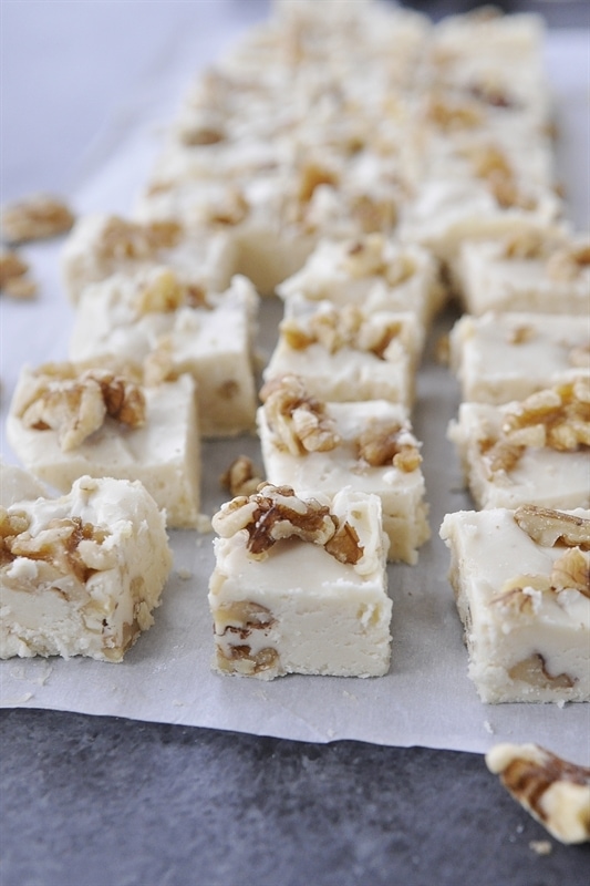 Maple Walnut Fudge pieces