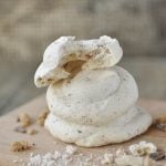 Toffee Meringue Cookies - crispy on the outside and chewy on the inside