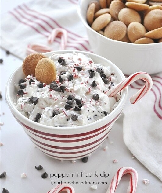 Peppermint Bark Dip