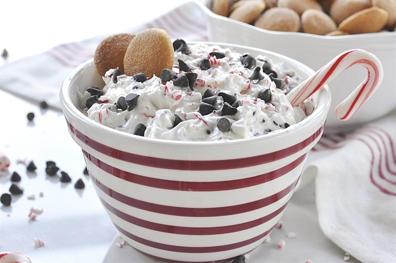 Peppermint Bark Dip