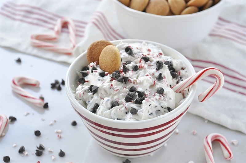 Peppermint Bark Dip