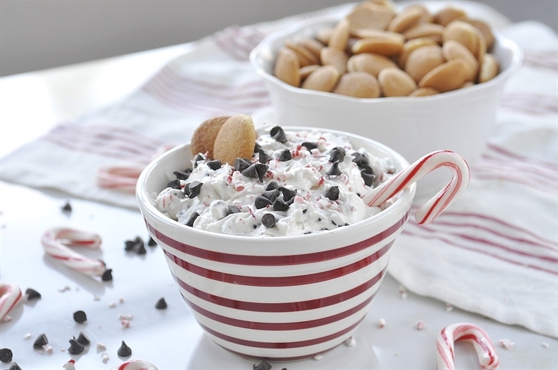 Peppermint Bark Dip