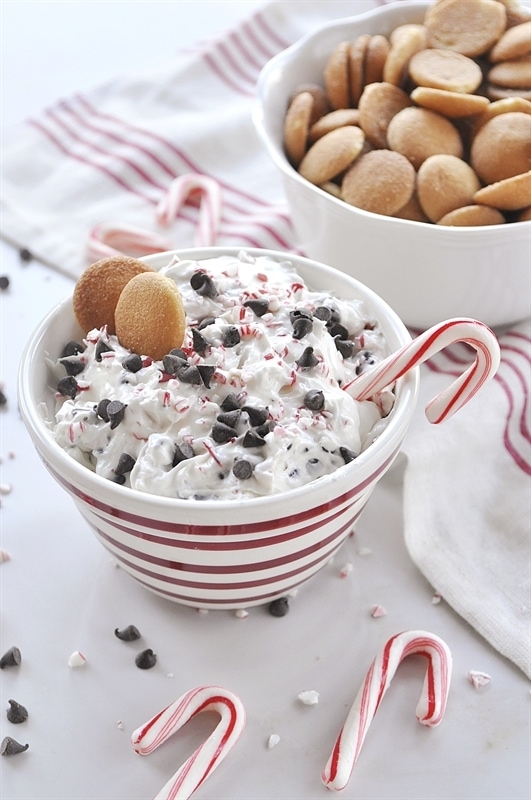 Peppermint Bark Dip