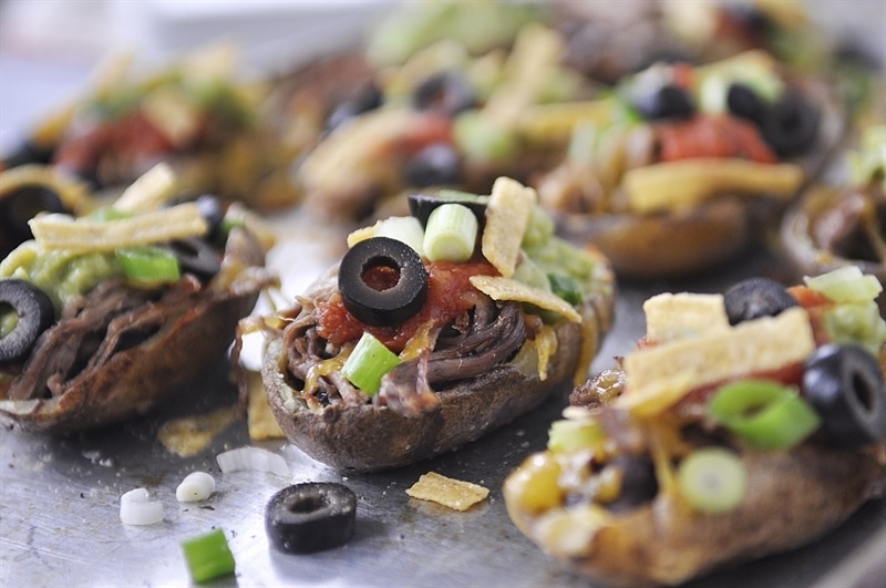 Nacho Loaded Potato Skins