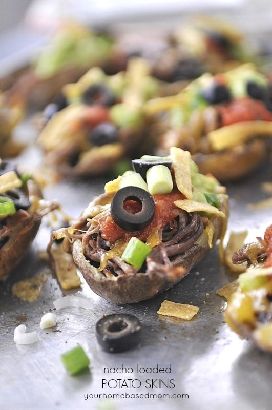 Nacho Loaded Potato Skins