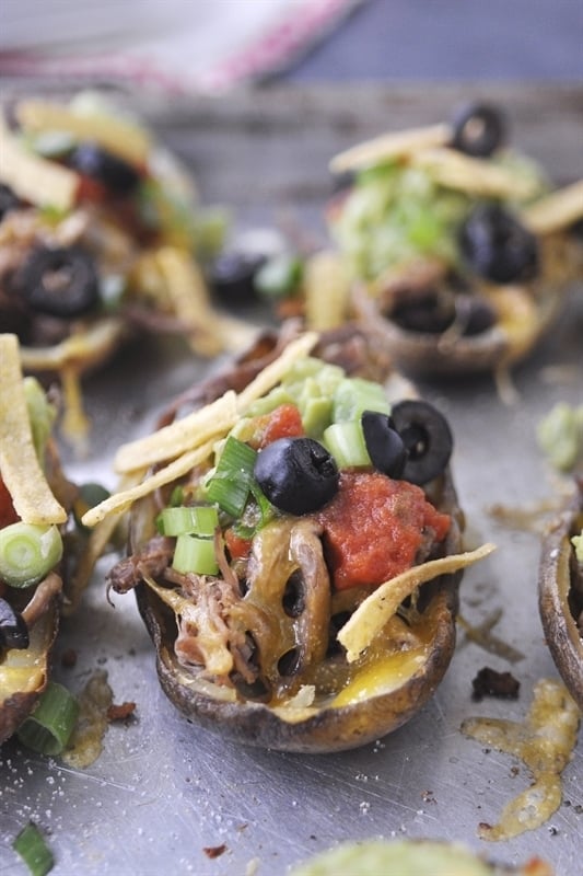 Nacho Loaded Potato Skins