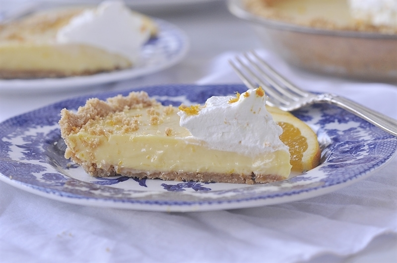 Sour Orange Pie - the perfect amount of orange.
