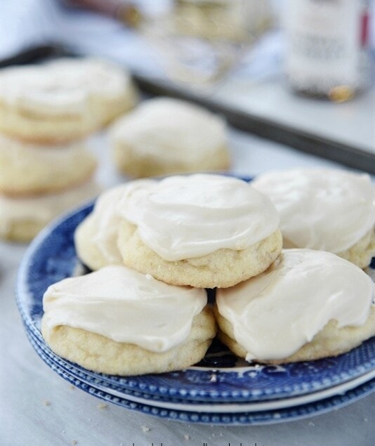 Vanilla Frosted Cookies Recipe by Leigh Anne Wilkes
