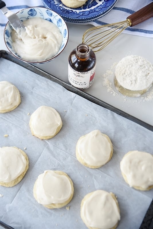 Vanilla Frosted Cookies Recipe by Leigh Anne Wilkes