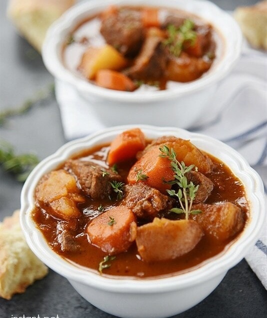 Instant Pot and Slow Cooker Italian Beef Stew