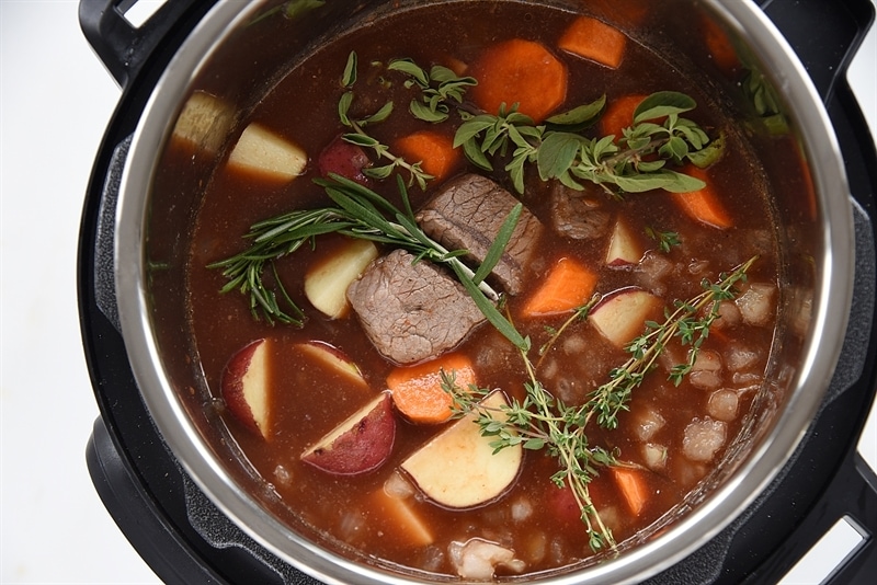 pressure cooker beef stew