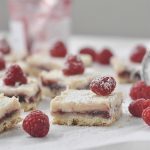 Raspberry Lemon Cheesecake Bars are pretty and delicious