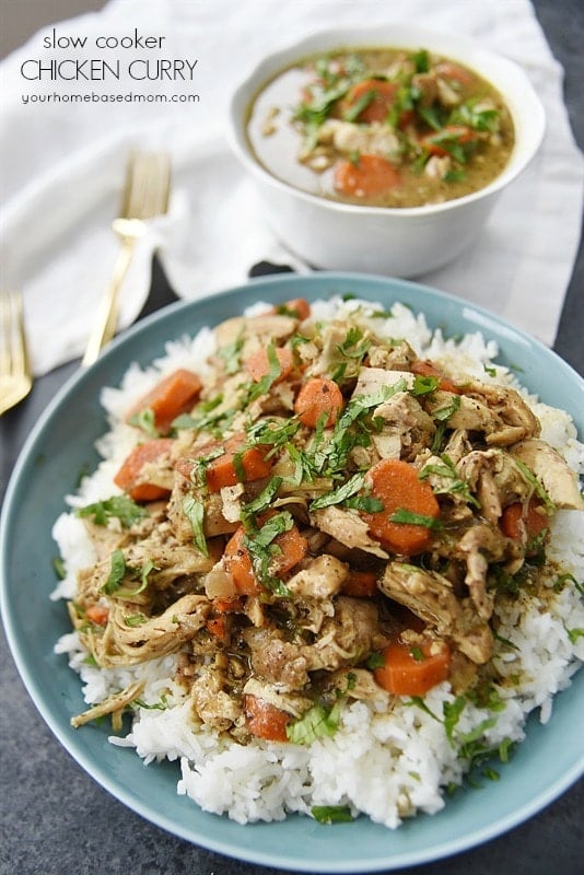 Slow Cooker Chicken Curry