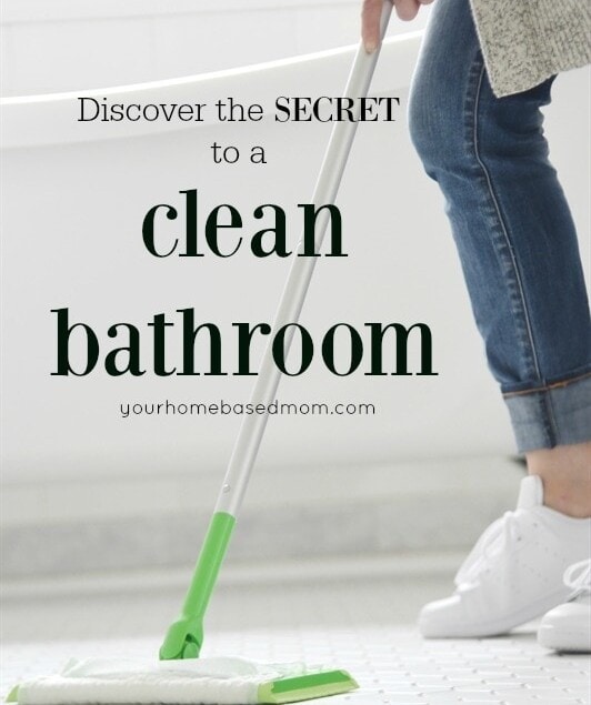 Secrets to a clean bathroom