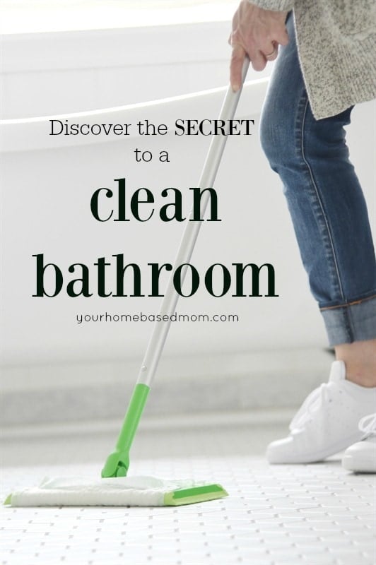 Secrets to a clean bathroom