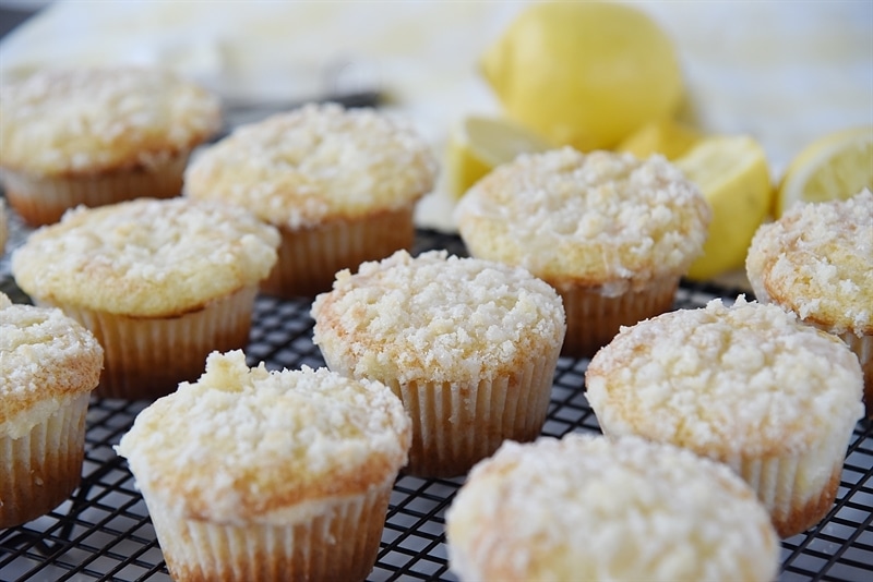 Lemon Crumb Muffins