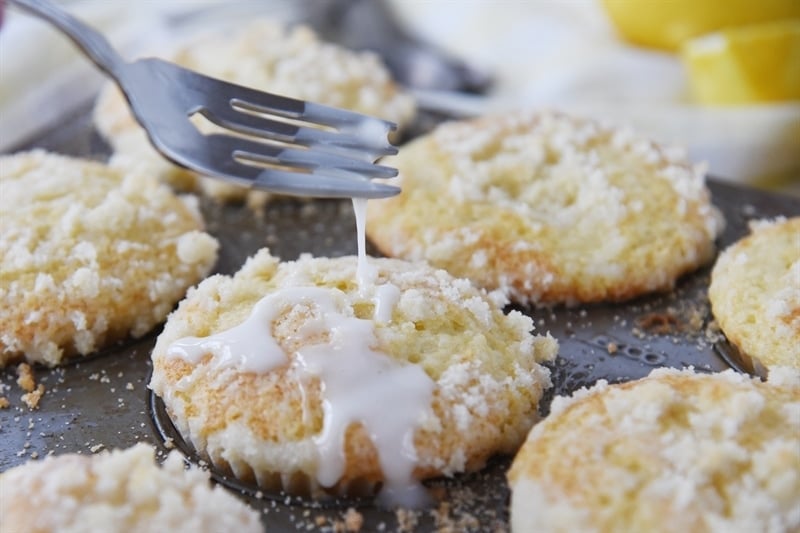 Lemon Crumb Muffins