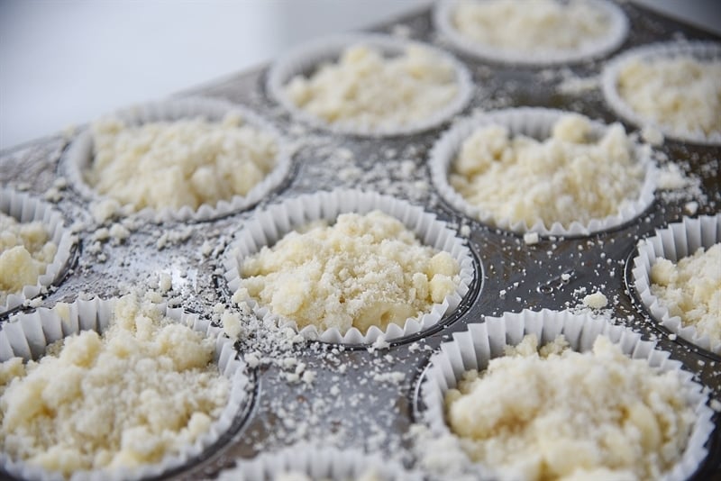 Lemon Crumb Muffins