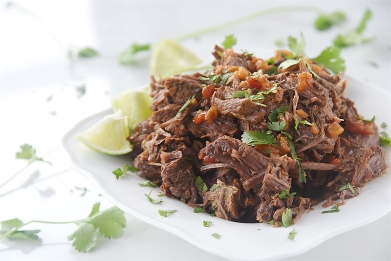 Instant Pot Mexican Shredded Beef 